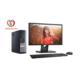 Bộ Máy tính đồng bộ Dell Optiplex Core i5 3470 / Ram 8GB / SSD 240GB màn Dell 19.5 inch - Bàn phím chuột Dell -chuyên dùng Học Tập văn Phòng Giải trí - Hàng nhập khẩu