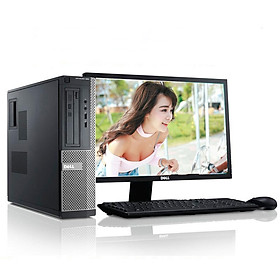 Bộ máy tính để bàn Dell Optiplex  ( Core i5 3470  / 8G / SSD 120GB  /  500Gb ), Màn hình Dell 19