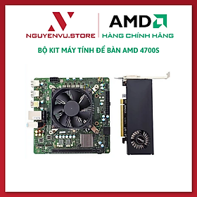 Bộ Kit máy tính để bàn AMD 4700S 8-Core Desktop Kit 16GB(Gồm VGA RX550,CPU, Fan, Mainboard, Ram)(No Box) - Hàng Chính Hãng