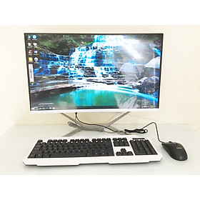 Bộ máy tính văn phòng Kiwivision All in one , H110 CPU G7100, Ram 4G, máy tính trong màn hình-Hàng chính hãng,cao cấp