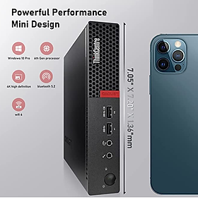 Lenovo ThinkCentre M710q Tiny (Core i7-6700, 8GB DDR4, 256GB SSD, WiFi,Windows 10 Pro 64)– Nhỏ gọn đầy sức mạnh - HÀNG CHÍNH HÃNG