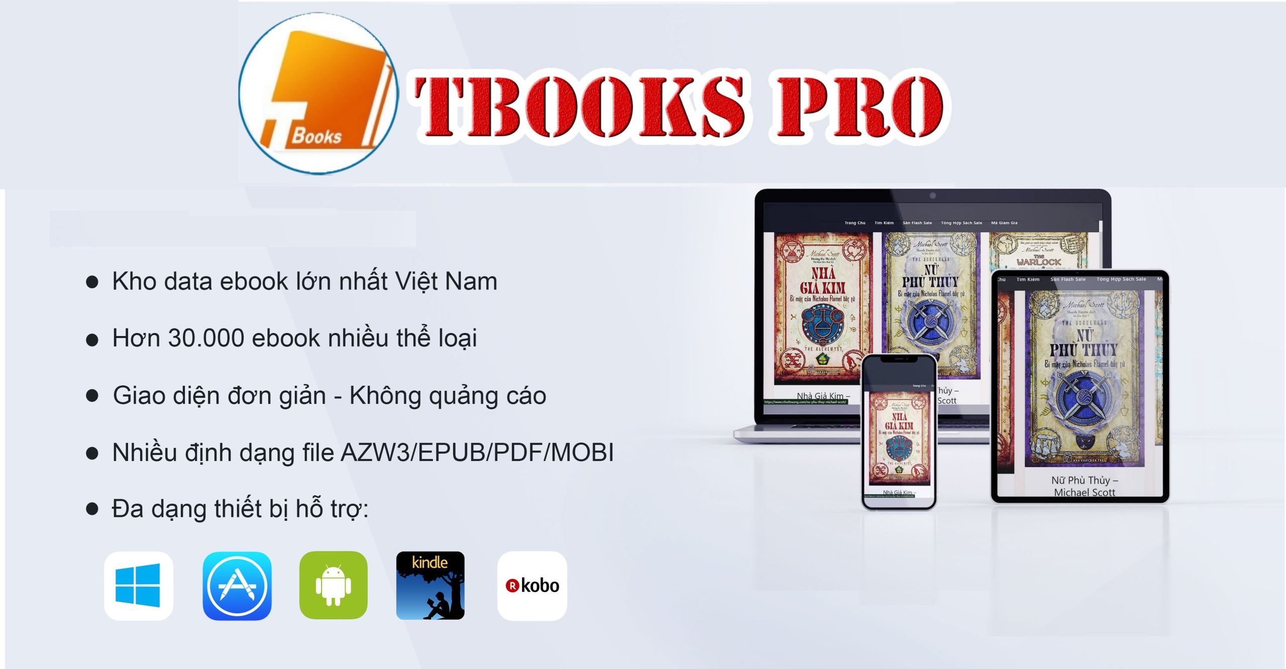 Tbooks – Ứng Dụng Lưu Trữ Ebook Online
