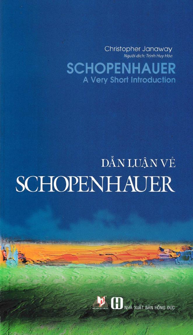 Ebook  Dẫn luận về Schopenhauer PDF epub azw3 mobi