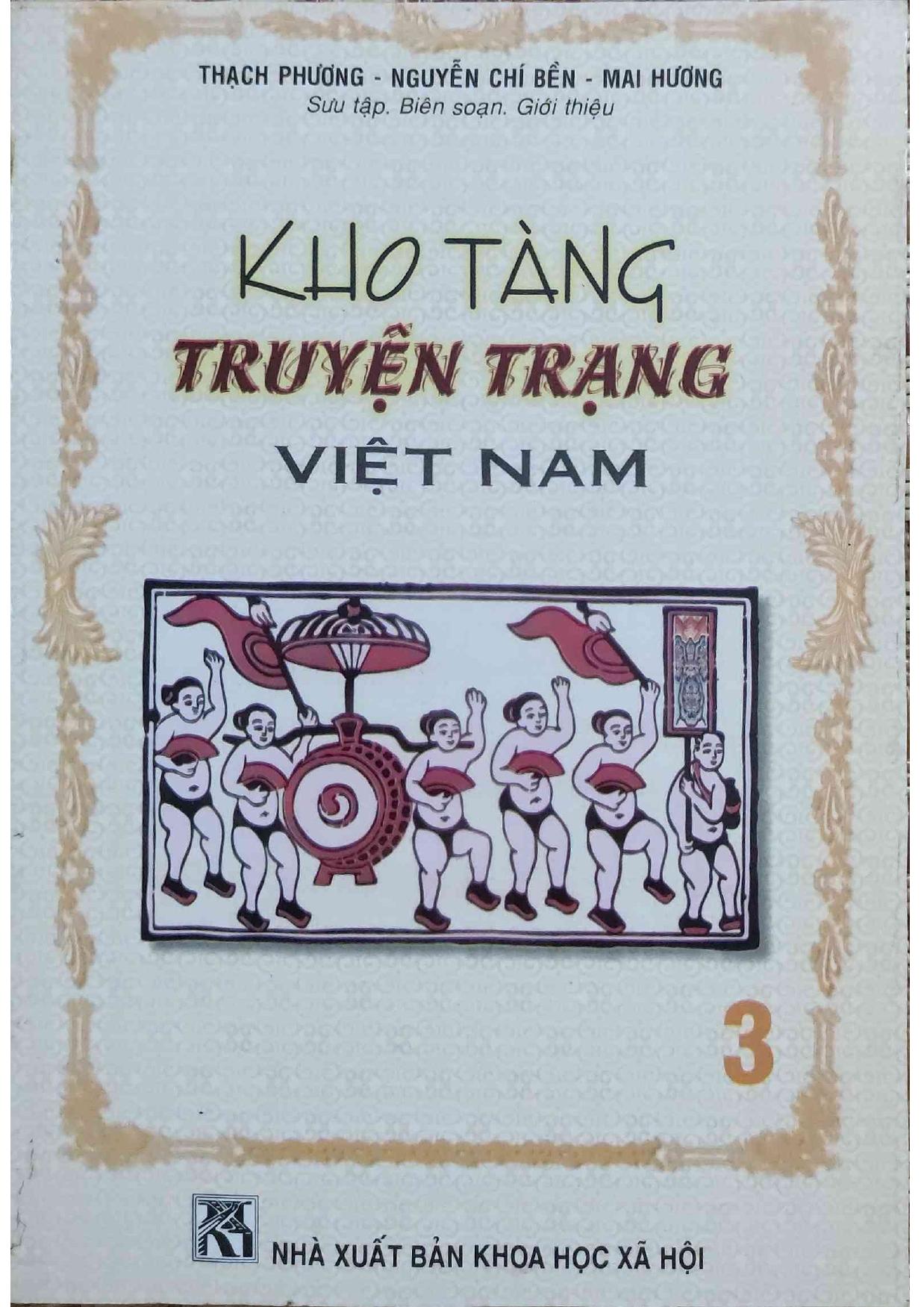 Kho Tàng Truyện Trạng Việt Nam Tập 3